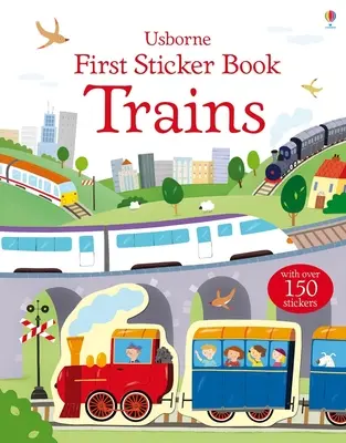 Premier livre d'autocollants Trains - First Sticker Book Trains