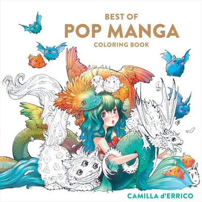 Best of Pop Manga Coloring Book (en anglais) - Best of Pop Manga Coloring Book