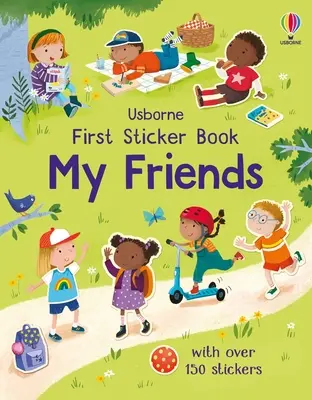 Premier livre d'autocollants Mes amis - First Sticker Book My Friends