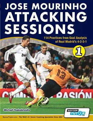 Séances d'attaque de José Mourinho - 114 exercices tirés de l'analyse des buts du 4-2-3-1 du Real Madrid - Jose Mourinho Attacking Sessions - 114 Practices from Goal Analysis of Real Madrid's 4-2-3-1