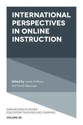 Perspectives internationales de l'enseignement en ligne - International Perspectives in Online Instruction