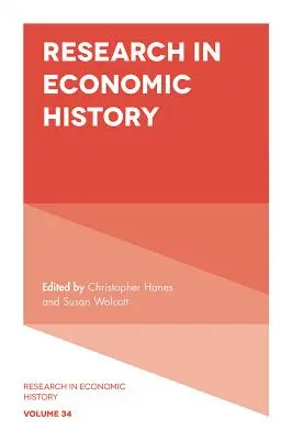Recherche en histoire économique - Research in Economic History