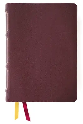 Nkjv, Thompson Chain-Reference Bible, cuir véritable, Calfskin, Burgundy, Red Letter, Thumb Indexed, Comfort Print - Nkjv, Thompson Chain-Reference Bible, Genuine Leather, Calfskin, Burgundy, Red Letter, Thumb Indexed, Comfort Print
