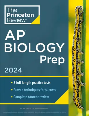 Princeton Review AP Biology Prep, 26ème édition : 3 tests blancs + révision complète du contenu + stratégies et techniques - Princeton Review AP Biology Prep, 26th Edition: 3 Practice Tests + Complete Content Review + Strategies & Techniques