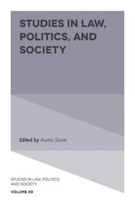 Études en droit, politique et société - Studies in Law, Politics, and Society