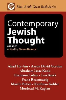 La pensée juive contemporaine : Un lecteur - Contemporary Jewish Thought: A Reader