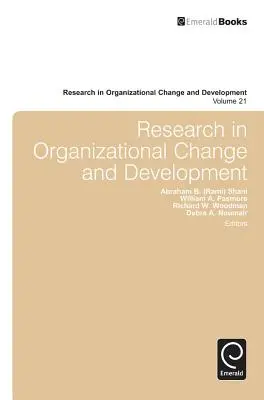 Recherche sur le changement organisationnel et le développement - Research in Organizational Change and Development