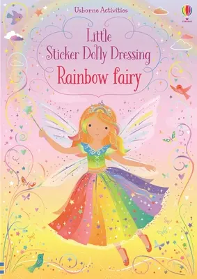 Petit autocollant Dolly habillant la fée arc-en-ciel - Little Sticker Dolly Dressing Rainbow Fairy