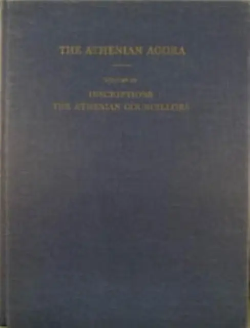 Inscriptions : les conseillers athéniens - Inscriptions: the Athenian Councillors