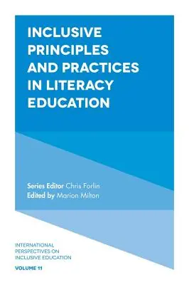 Principes et pratiques inclusifs dans l'enseignement de l'alphabétisation - Inclusive Principles and Practices in Literacy Education