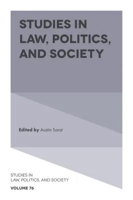 Études sur le droit, la politique et la société - Studies in Law, Politics, and Society