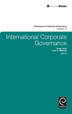 Gouvernance d'entreprise internationale - International Corporate Governance