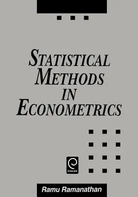 Méthodes statistiques en économétrie - Statistical Methods in Econometrics