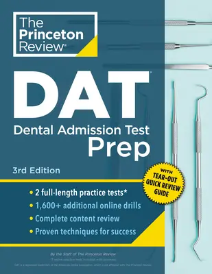 Princeton Review DAT Prep, 3e édition - Princeton Review DAT Prep, 3rd Edition