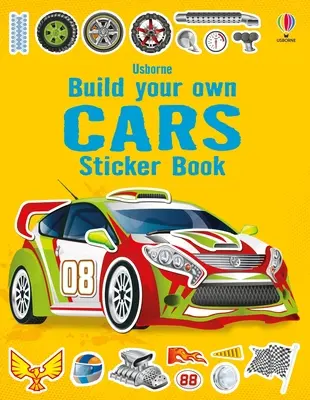 Livre d'autocollants « Construisez votre propre voiture - Build Your Own Cars Sticker Book