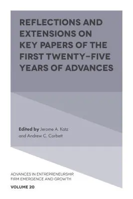 Réflexions et prolongements sur les articles clés des vingt-cinq premières années d'Advances - Reflections and Extensions on Key Papers of the First Twenty-Five Years of Advances