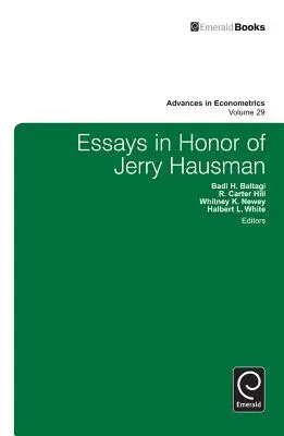 Essais en l'honneur de Jerry Hausman - Essays in Honor of Jerry Hausman