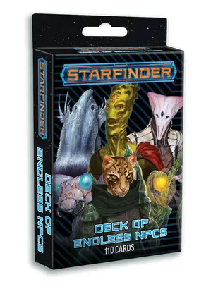 Starfinder Deck of Endless Npcs (Le jeu des Npcs sans fin) - Starfinder Deck of Endless Npcs