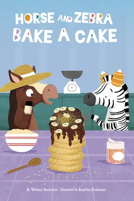 Le cheval et le zèbre font un gâteau - Horse and Zebra Bake a Cake