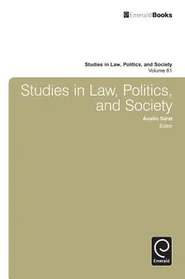 Études en droit, politique et société - Studies in Law, Politics, and Society