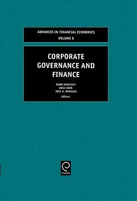 Gouvernance et finance d'entreprise - Corporate Governance and Finance