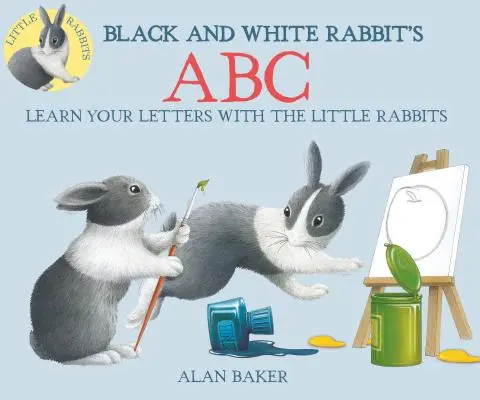 L'ABC du lapin noir et blanc - Black and White Rabbit's ABC