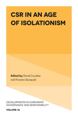 La Rse à l'ère de l'isolationnisme - Csr in an Age of Isolationism