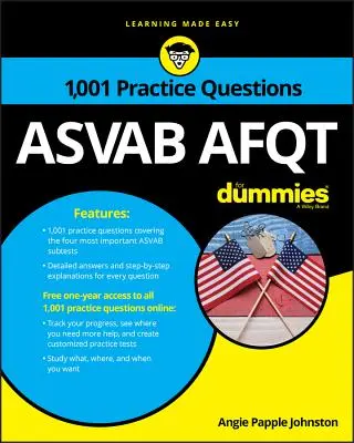 ASVAB Afqt : 1 001 questions d'entraînement pour les Nuls - ASVAB Afqt: 1,001 Practice Questions for Dummies