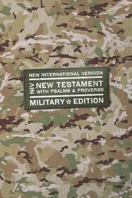 Niv, Nouveau Testament avec Psaumes et Proverbes, édition militaire, compact, broché, Military Camo, Comfort Print - Niv, New Testament with Psalms and Proverbs, Military Edition, Compact, Paperback, Military Camo, Comfort Print