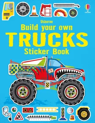 Construisez votre propre livre d'autocollants sur les camions - Build Your Own Trucks Sticker Book