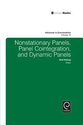 Panels non stationnaires, cointégration des panels et panels dynamiques - Nonstationary Panels, Panel Cointegration, and Dynamic Panels