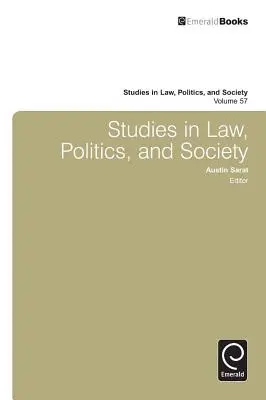 Études en droit, politique et société - Studies in Law, Politics, and Society