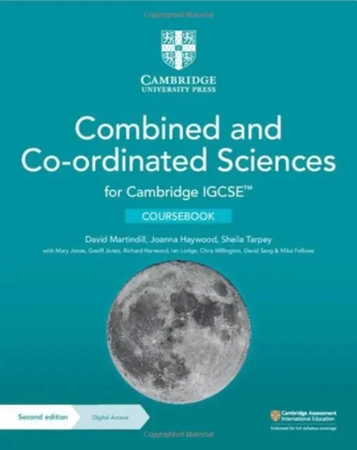Cambridge IGCSE (TM) Combined and Co-ordinated Sciences Coursebook with Digital Access (2 Years) (Manuel de cours de sciences combiné et coordonné de Cambridge IGCSE (TM) avec accès numérique (2 ans)) - Cambridge IGCSE (TM) Combined and Co-ordinated Sciences Coursebook with Digital Access (2 Years)