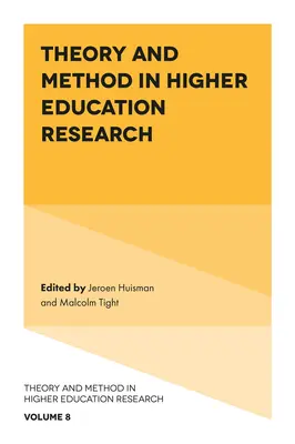 Théorie et méthode dans la recherche sur l'enseignement supérieur - Theory and Method in Higher Education Research