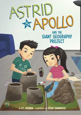 Astrid et Apollon et le projet de géographie géante - Astrid and Apollo and the Giant Geography Project