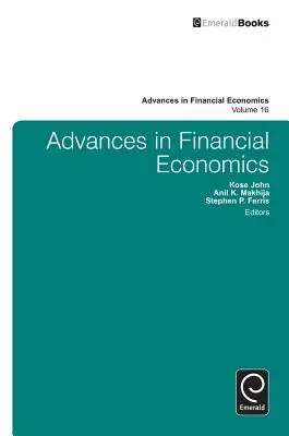 Avancées en économie financière - Advances in Financial Economics