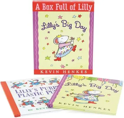 Une boîte pleine de Lilly : Le sac en plastique violet de Lilly et Le grand jour de Lilly [avec impression spéciale pour encadrement]. - A Box Full of Lilly: Lilly's Purple Plastic Purse and Lilly's Big Day [With Special Print Suitable for Framing]