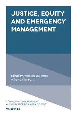 Justice, équité et gestion des urgences - Justice, Equity and Emergency Management