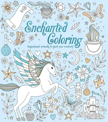 Coloriage enchanté : Des œuvres d'art inspirantes pour stimuler votre créativité - Enchanted Coloring: Inspirational Artworks to Spark Your Creativity