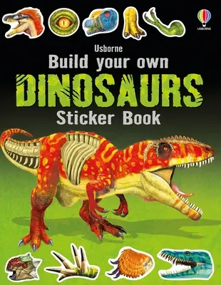 Livre d'autocollants « Construisez vos propres dinosaures - Build Your Own Dinosaurs Sticker Book