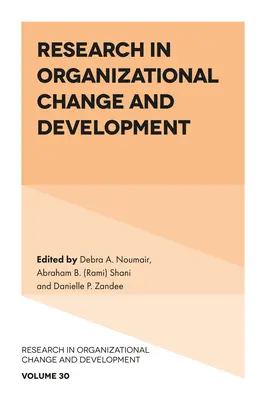 Recherche sur le changement organisationnel et le développement - Research in Organizational Change and Development