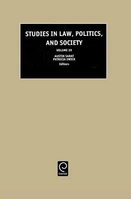 Études en droit, politique et société - Studies in Law, Politics and Society