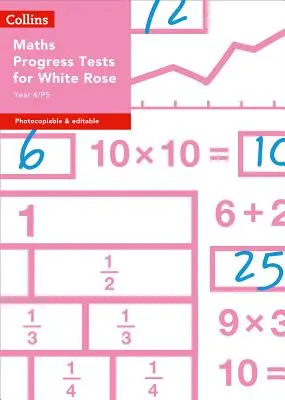 Collins Tests & Assessment - Year 4/P5 Maths Progress Tests for White Rose (en anglais) - Collins Tests & Assessment - Year 4/P5 Maths Progress Tests for White Rose