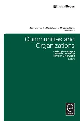 Communautés et organisations - Communities and Organizations