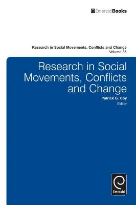 Recherche sur les mouvements sociaux, les conflits et le changement - Research in Social Movements, Conflicts and Change