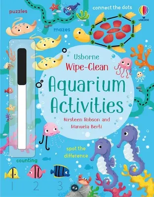 Activités pour l'aquarium - Wipe-Clean Aquarium Activities