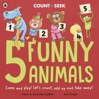 5 drôles d'animaux - un livre d'images sur le comptage et les liens entre les nombres - 5 Funny Animals - a counting and number bonds picture book