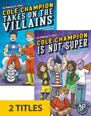 Cole Champion : Cole Champion : Super-héros des STEM (Lot de 2) - Cole Champion: Stem Superhero (Set of 2)