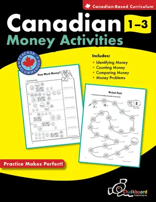 Activités sur l'argent canadien 1e-3e année - Canadian Money Activities Grades 1-3