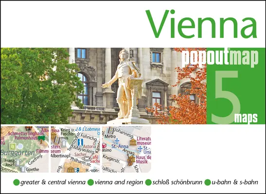 Carte pop-up de Vienne - Vienna Popout Map